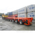 Goldhofer hydraulic multi axle trailer